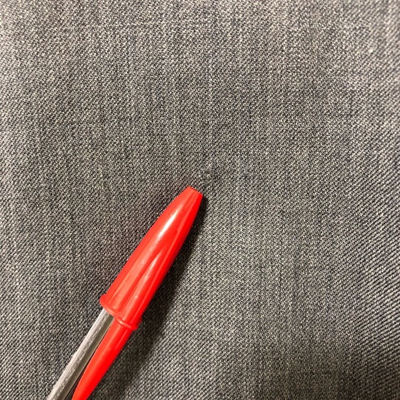 Joseph Joe Abboud Men Dress Pants Size 42 100% Wool Dark Gray Formal - Picture 14 of 14